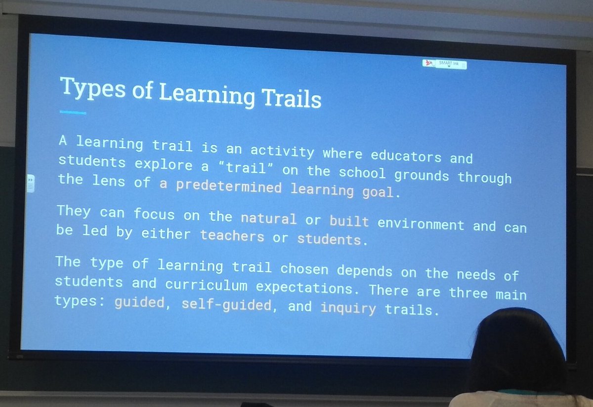 nadinesenack's tweet photo. Ended day 2 of #OAME2019 with the @thinkoutsidePS educators who inspired us with "Math Trails"! Can't wait to take this back to our school &amp; go for a walk with a math lens!  @KriswardleyDunn @kinderspiritskn @RCDSB_Elem_SSTs @rcdsb @Beachburg_PS https://t.co/UBstuMEtlZ