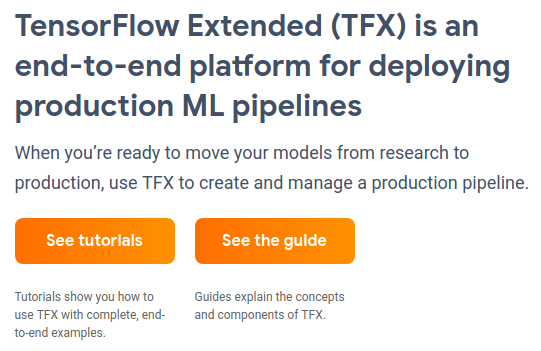 TensorFlow's tweet photo. The TensorFlow Extended (TFX) Python 3 Release 0.13 is now available! 

Find support and other goodies here → https://t.co/yuCi5LFoMv
#TFX #TensorFlow https://t.co/rlUEzti4lW