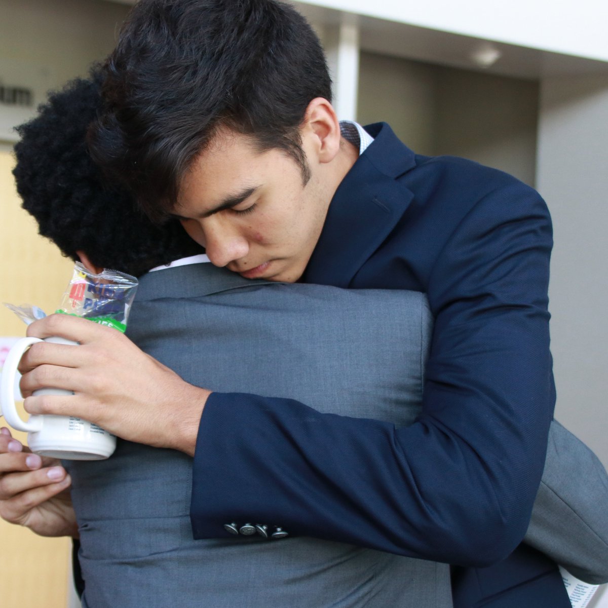 Even the seniors got emotional today <a href="/MaristSchool/">Marist School</a>