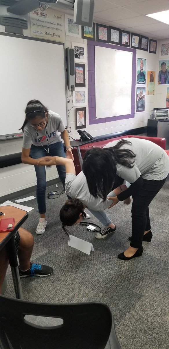 SaucierSchool's tweet photo. Section 3 trying to escape in record times! Awesome job. Thanks @RedDoorEscape for sponsoring and the evaluators. #NTHCempower #NTHCVoice @NewTechCoppell @Janelle @CoppellCTE https://t.co/WPl4TQ0fmz