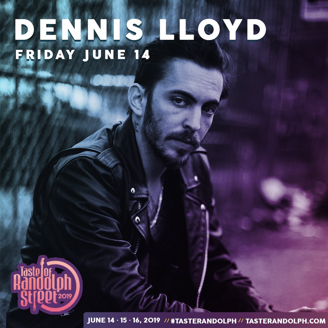 dennislloyd_'s tweet image. What's up Chicago! I’ll be headlining @tasterandolph on June 14th! Learn more at tasteofrandolph.org