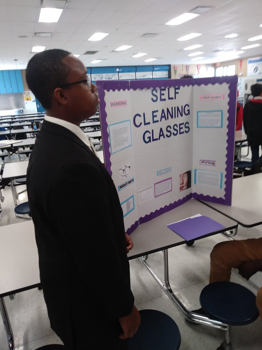 GrecoSTEM's tweet photo. So proud of our 8th grade STEM students. Presenting their culminating Capstone projects. Innovation is key, so we do it Shark Tank style. @Grecoms @grecoacademies https://t.co/204OEp3NBT