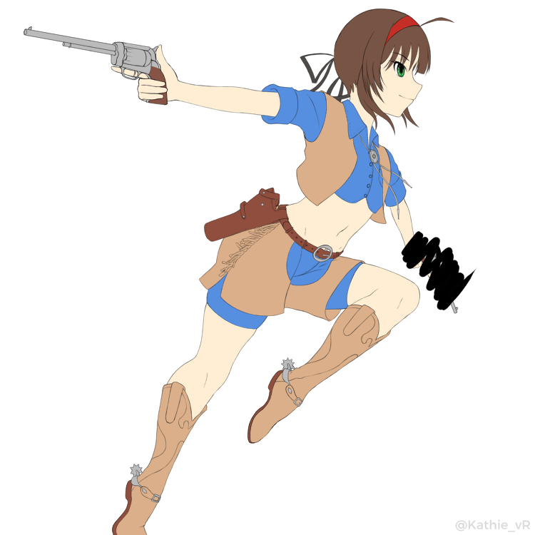 Kathie_vR's tweet photo. I'm still alive. Currently drawing more Ryoubi. https://t.co/Dvo7oOOaSc
