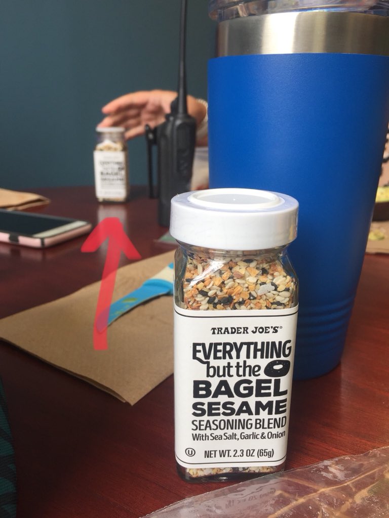 CandaceLudwig's tweet photo. When your coworker is tired of you stealing her seasoning and she buys you your own. ❤️🙌🏽 #thatslove #workfamily @RBESCounselor https://t.co/sj1jFSuGOU