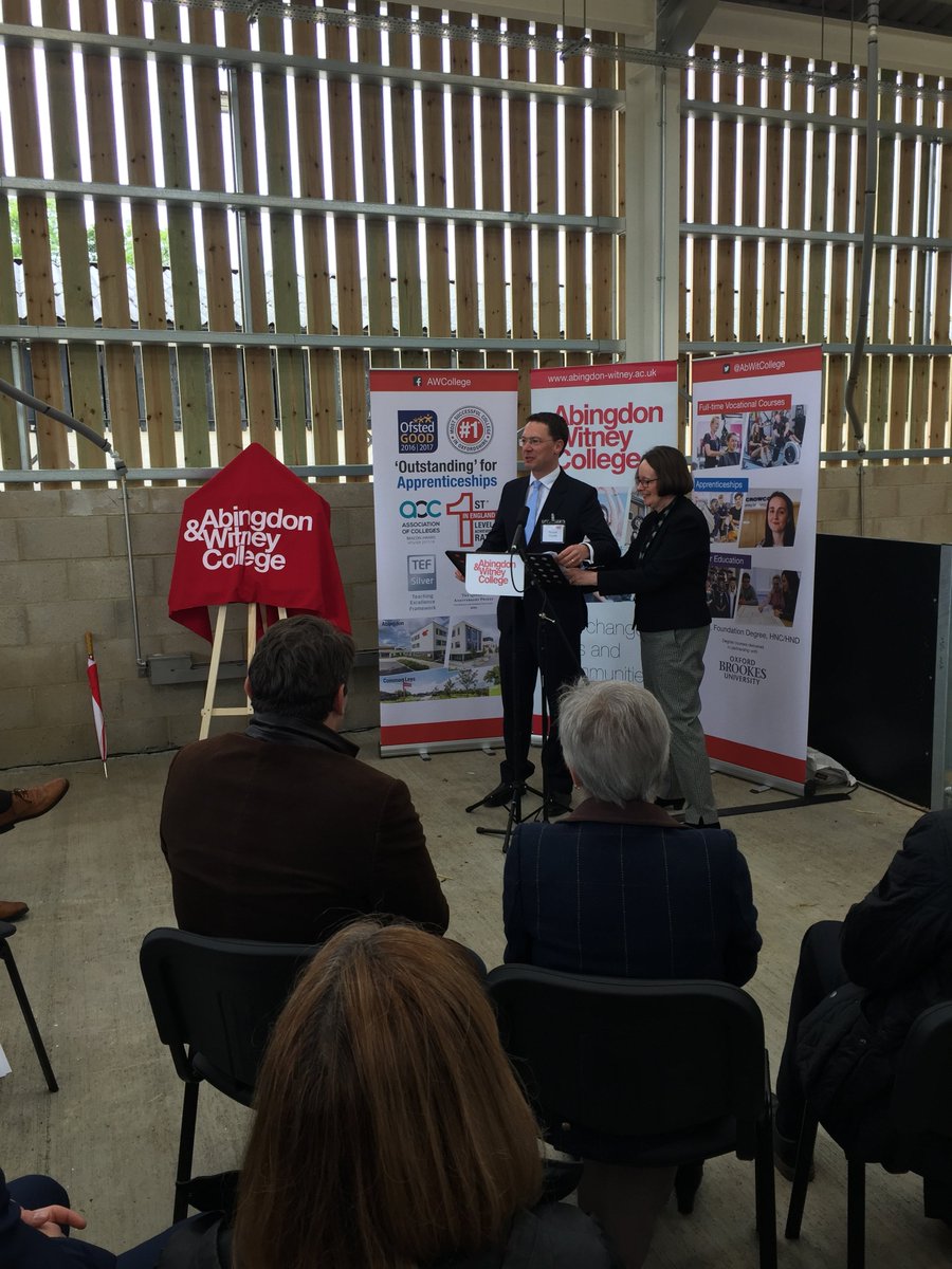 Great to see the Livestock Technology Building opened by <a href="/robertcourts/">Robert Courts KC FRAeS</a> <a href="/AbWitCollege/">Abingdon & Witney College</a> <a href="/AbWitFarm/">Common Leys Farm</a> in full occupation by sheep, goats and pigs <a href="/EGCarterCoLtd/">E G Carter & Co Ltd</a> <a href="/pmpconsultants/">PMP Consultants Ltd</a> <a href="/HalliganConsult/">Halligan Consulting Engineers</a> <a href="/Couch_Consult/">Couch Consulting</a>