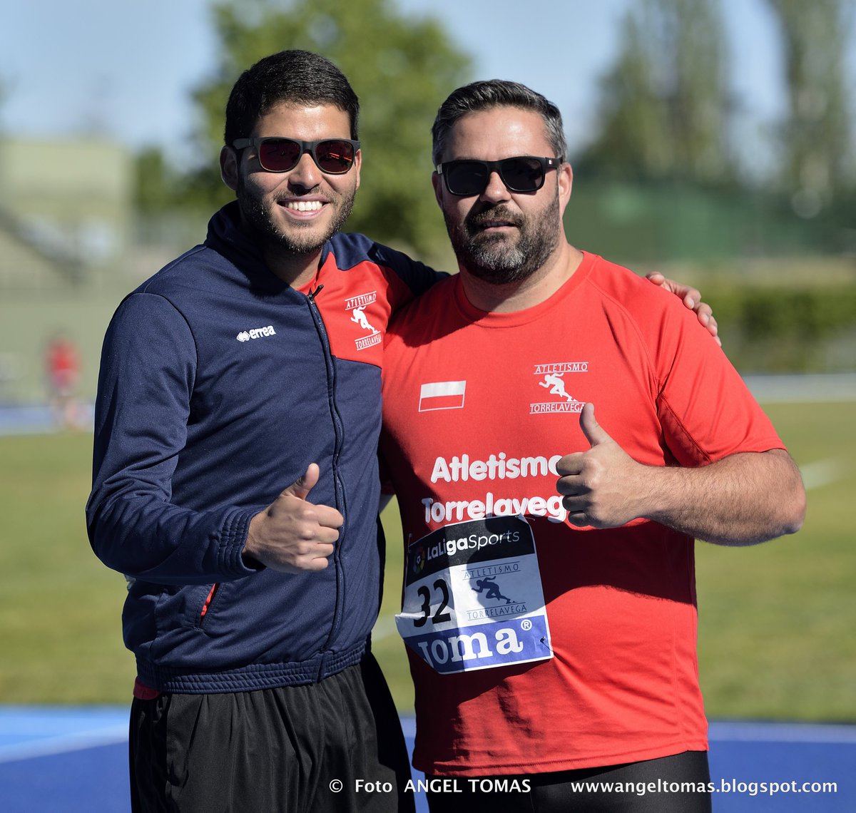Buena actuación de los lanzadores de martillo del <a href="/At_Torrelavega/">AtletismoTorrelavega</a>, Juan Diego Marcano (44.38) y José Trillo (43.68) ambos pasaron sobradamente de 40 metros.