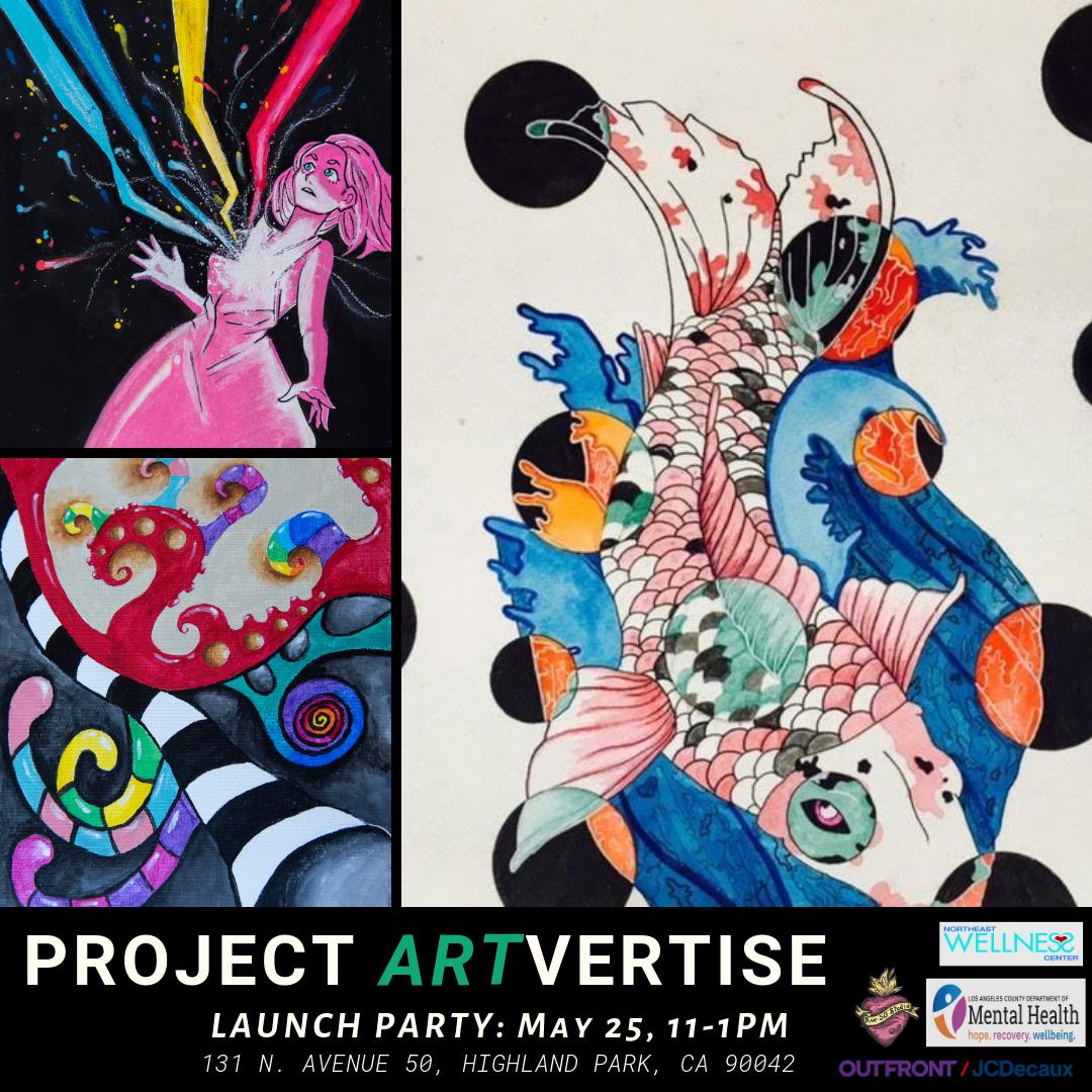 OutfrontDecaux's tweet photo. We are thrilled to invite you to #Projectartvertise #HighlandPark Launch Party in collaboration w/ @avenue50studios. next Sat May 25th 🎉📆🎈
Meet the artists, behind this 18-piece collection to be featured on bus shelters along Figueroa St. (between Ave 49-York Blvd) 🚏🚍🙌 https://t.co/G1iMDHOSes