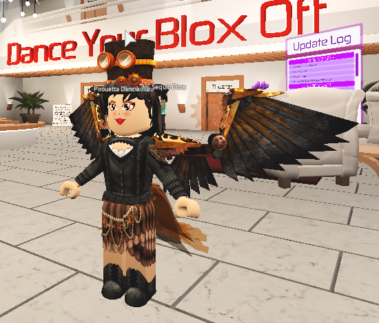 Mimi Dev On Twitter Check Out The New Update At Danceyourbloxoff This Week A New Theme Steampunk Check Out All New Costumes Accessories And Props Https T Co Uee8ucqu2d Https T Co Okg7zazpvn - steampunk dance your blox off roblox