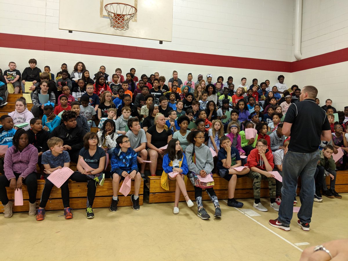 5th graders are visiting MSN and Mr. Mosure. #groveportgreat