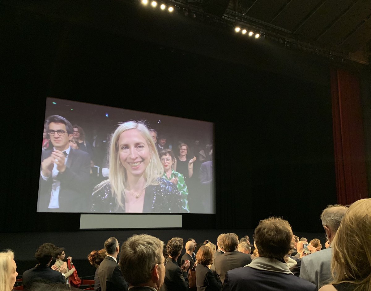 Jessica Hausner @lumiere today. Brilliant, sharp pure cinema. #Littlejoe #CannesFilmFestival2019