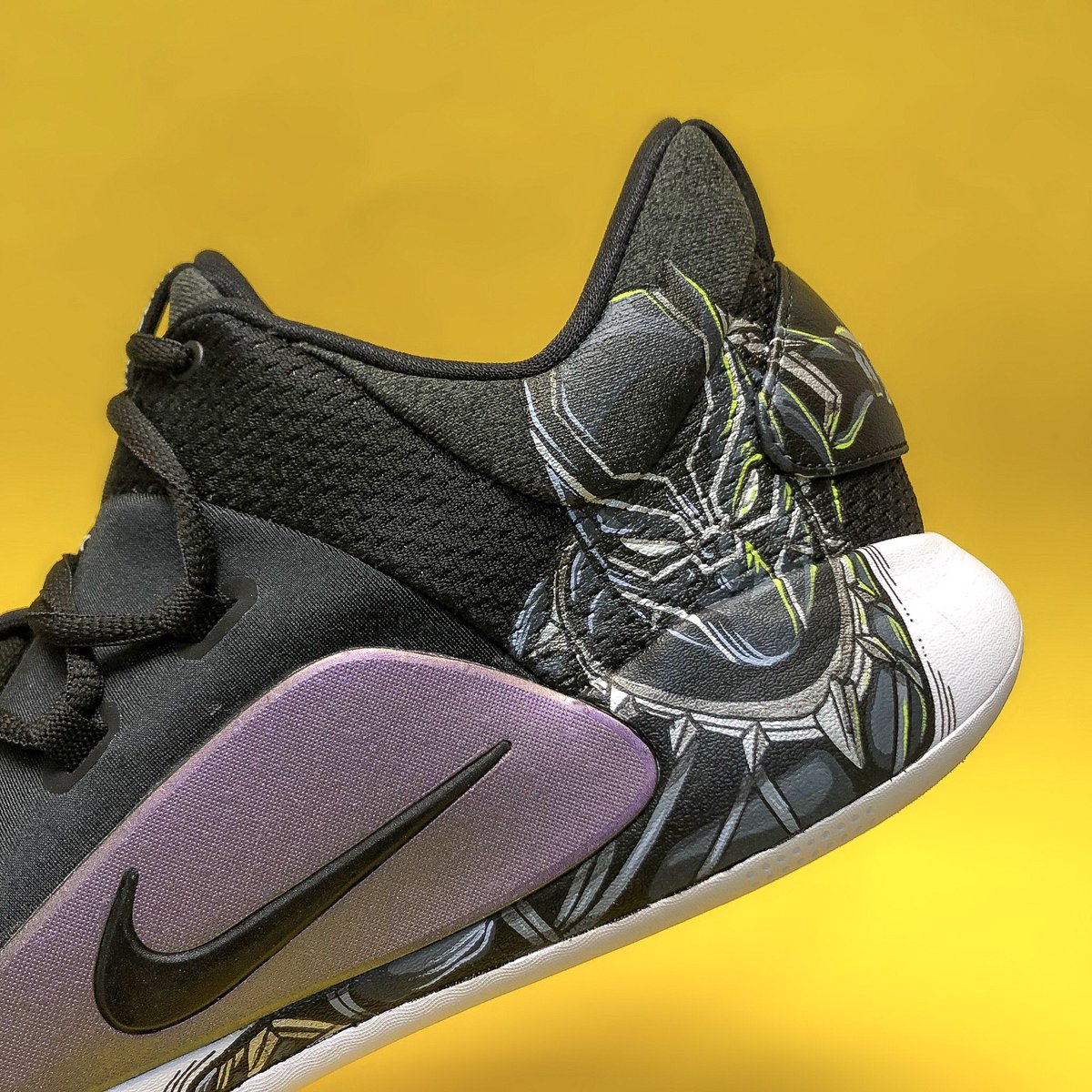 black panther custom shoes