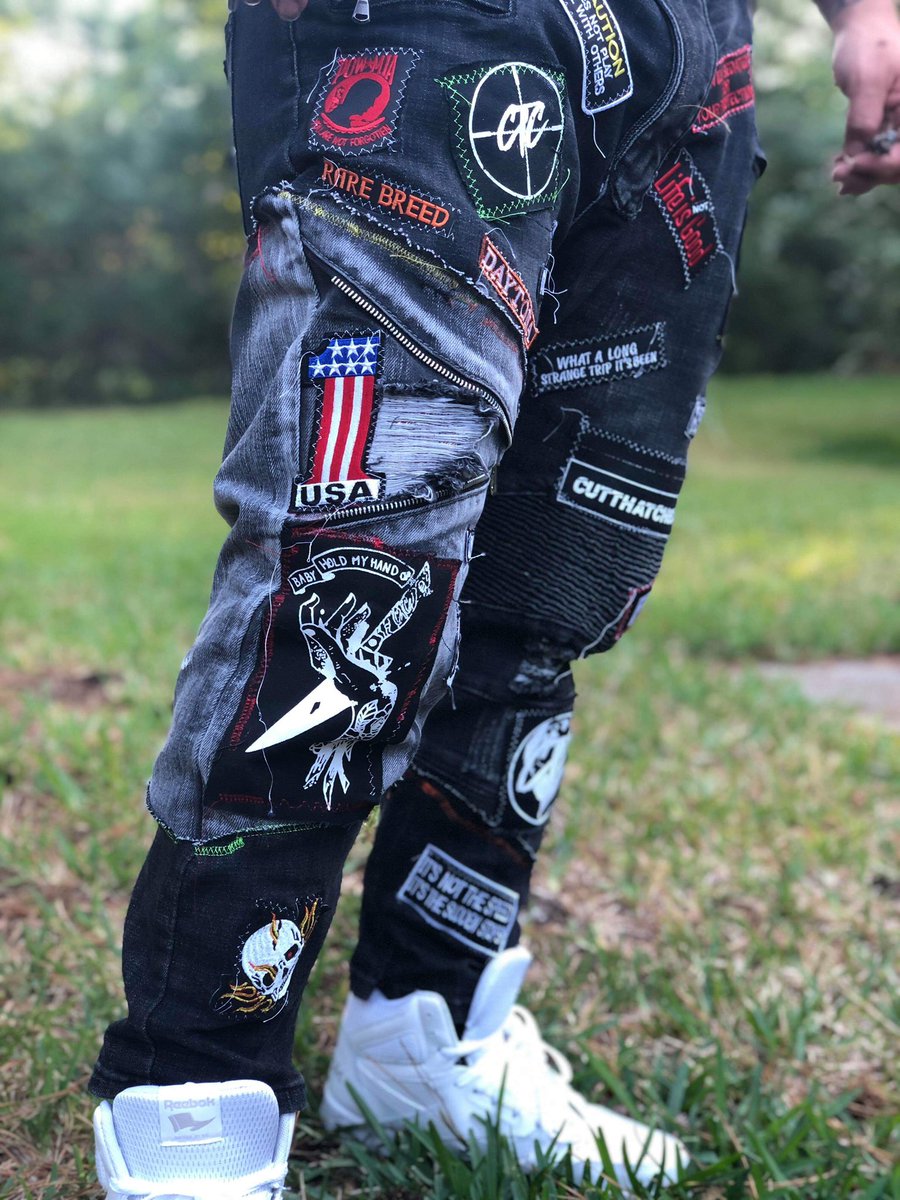 cutthatcheckclo's tweet photo. Custom cut and sews. Message us for a pair https://t.co/GbKkNLXJV2