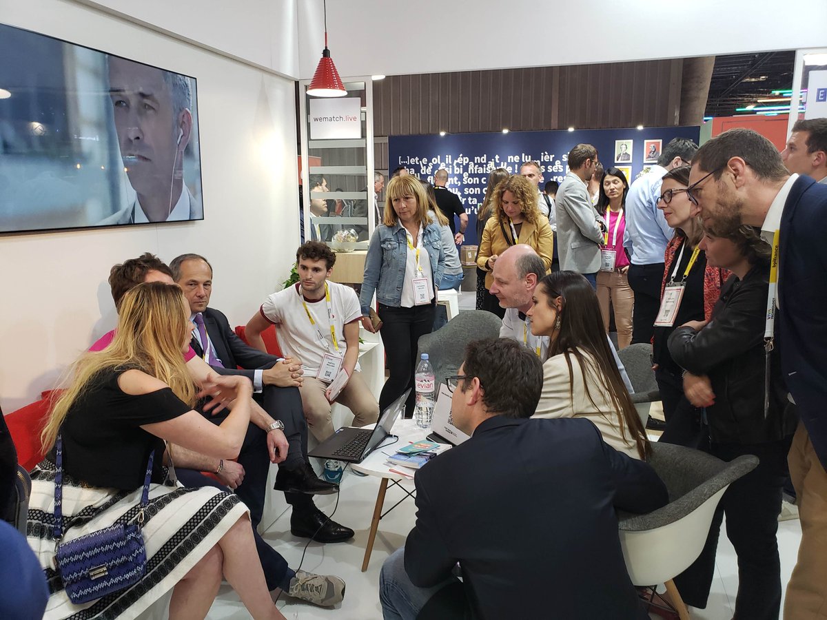 issactivated's tweet image. Déplacer des objets par la pensée, décupler ses forces avec un exosquelette... Effervescence technologique et humaine impressionnante pour ce #Vivatech . Avec des entrepreneurs qu'on a très envie d'accompagner... Alors on est directement passé les voir, avec les bonnes personnes.