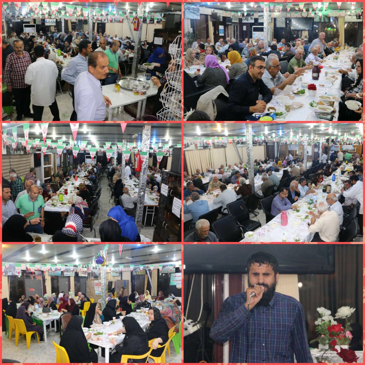 BaransarCom's tweet photo. ضیافت #افطاری #بازنشستگان سرای مهر شهرداری #بابلسر https://t.co/EkHOZ90bu8