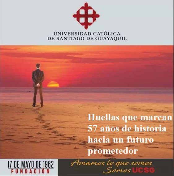CLIucsg's tweet photo. #AmamosLoqueSomos #SomosUCSG #57años #Aniversario57 #UCSG https://t.co/zkCa6gf9Vk