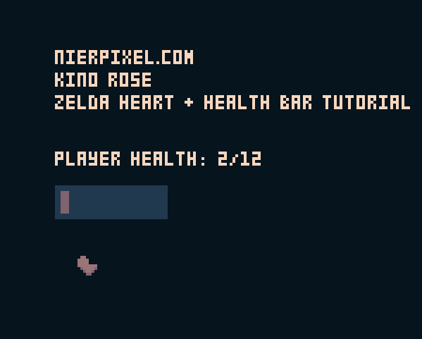 EISKino's tweet photo. Hey, Listen! How To Make Healthy Hearts #legendofzelda #gamedev #nierpixel #script8 #indiedev #tutorial #programming https://t.co/Rn6k8Kj79Y https://t.co/BIO2le8T4v
