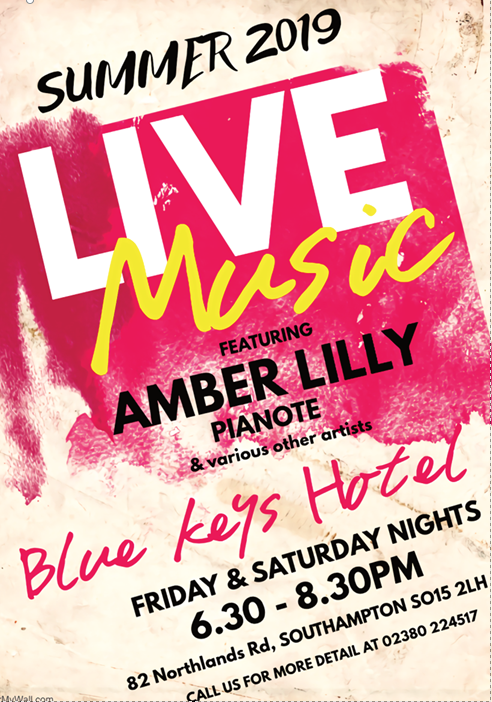 BlueKeysHotel's tweet image. Live music 🎶 this summer Friday &amp;amp; Saturday Nights from 7pm in the Piano Bar.  Grab a bite to eat in the bar or dine in the restaurant with our new summer menu.  Amber Lilly returns on Friday night and Pianote on the piano on on Saturday night both from 7pm. 🎉🎈🍻