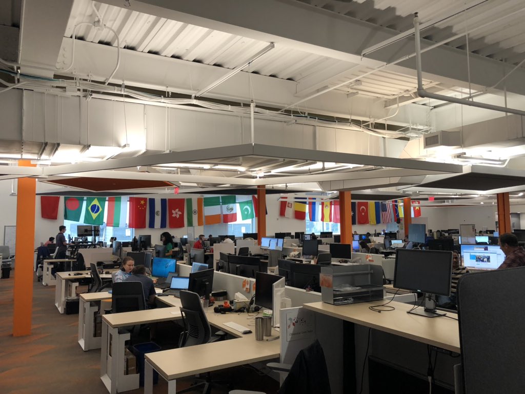 MaximBaibakov's tweet photo. @magento team is working hard! Thanks @maksek_ua for the tour! https://t.co/LsCsjHgVCL