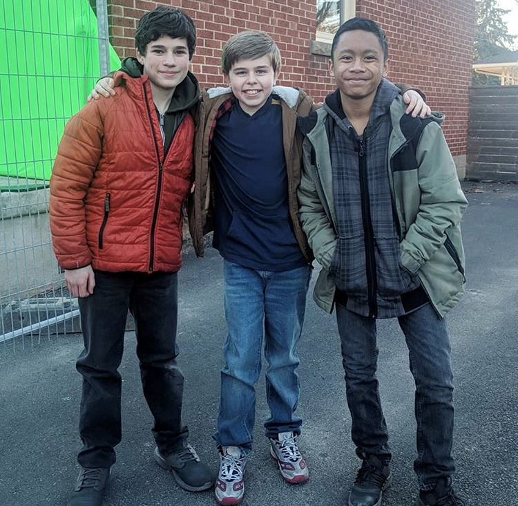 AMI_Agency's tweet image. Fun on set with Gabriel Mattka, Alex Elliot and Tyler Malazo! #NewProject #ActorsLife #FunOnSet