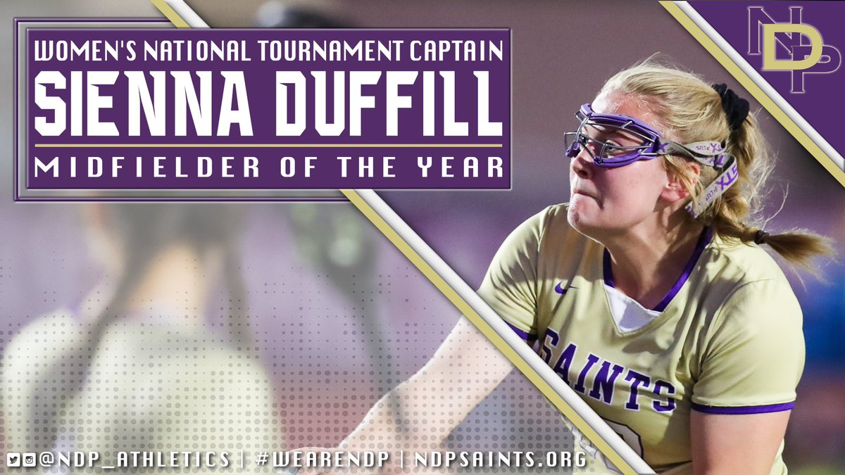 Girls’ Lacrosse | 🥍 🏅 <a href="/ArizonaGirlsLax/">AGLA</a> Recognitions ➡️ Sienna Duffill named Midfielder of the Year; Duffill also named captain of her Lacrosse Women’s National Tournament team

⚜️#WeAreNDP #GoSaints #PeakImagePhoto