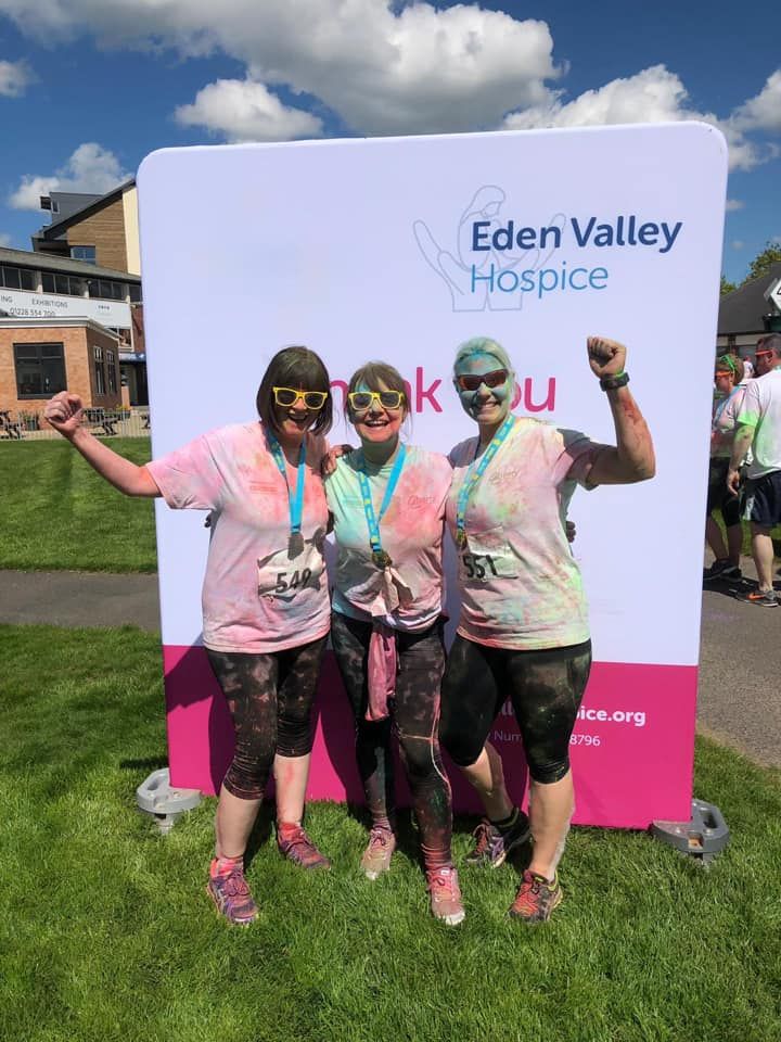 Penrith_BS's tweet photo. Our amazing team who ran the @EVHospice colour run have, so far, raised an amazing Β£150! If you haven't donated yet and you still want to please use the link to their Just Giving page https://t.co/YXD5cqBrHX #Charity #Local https://t.co/rRc0plBpkV