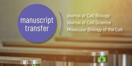 Journal of Cell Biology (@jcellbiol) on Twitter photo We've harmonized our manuscript submission systems with <a href="/J_Cell_Sci/">J Cell Science</a> and @MBoCjournal - Read all about #PortablePeerReview here: bit.ly/2W5SwAH We've harmonized our manuscript submission systems with <a href="/J_Cell_Sci/">J Cell Science</a> and @MBoCjournal - Read all about #PortablePeerReview here: bit.ly/2W5SwAH