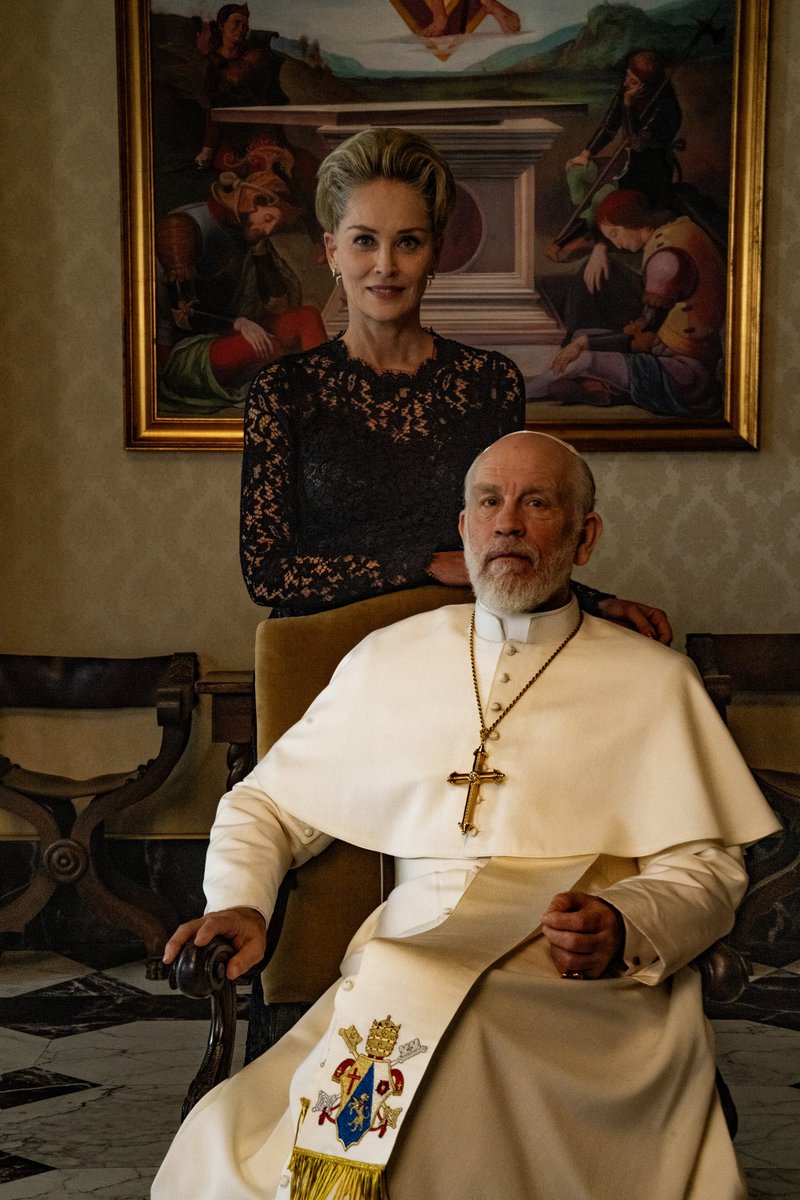 Мэрилин Мэнсон и Шэрон Стоун сыграли в сериале «Новый Папа» — продолжении «Молодого Папы»