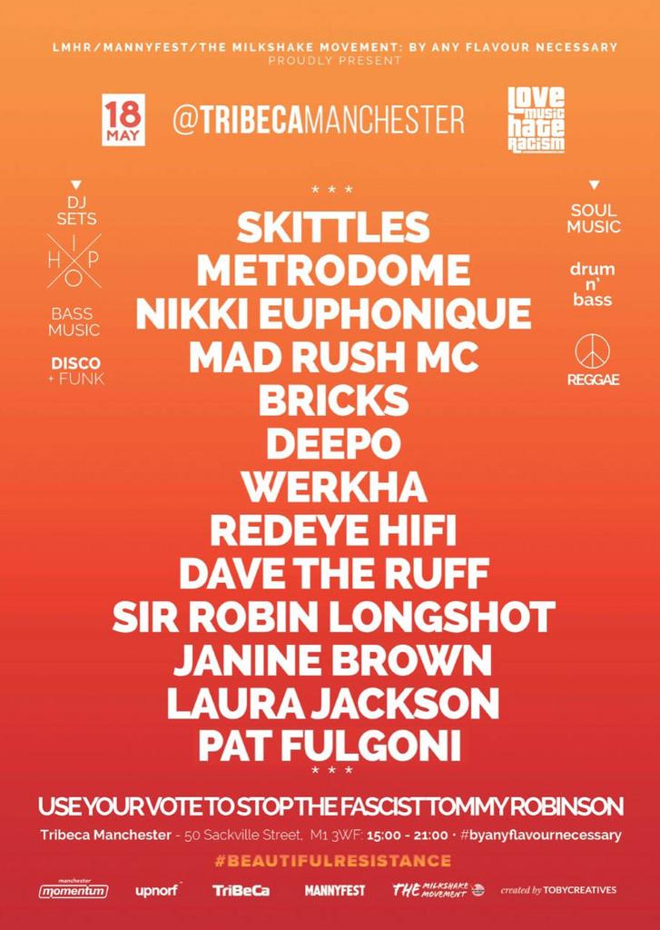 Good vibes in Manchester tomorrow
