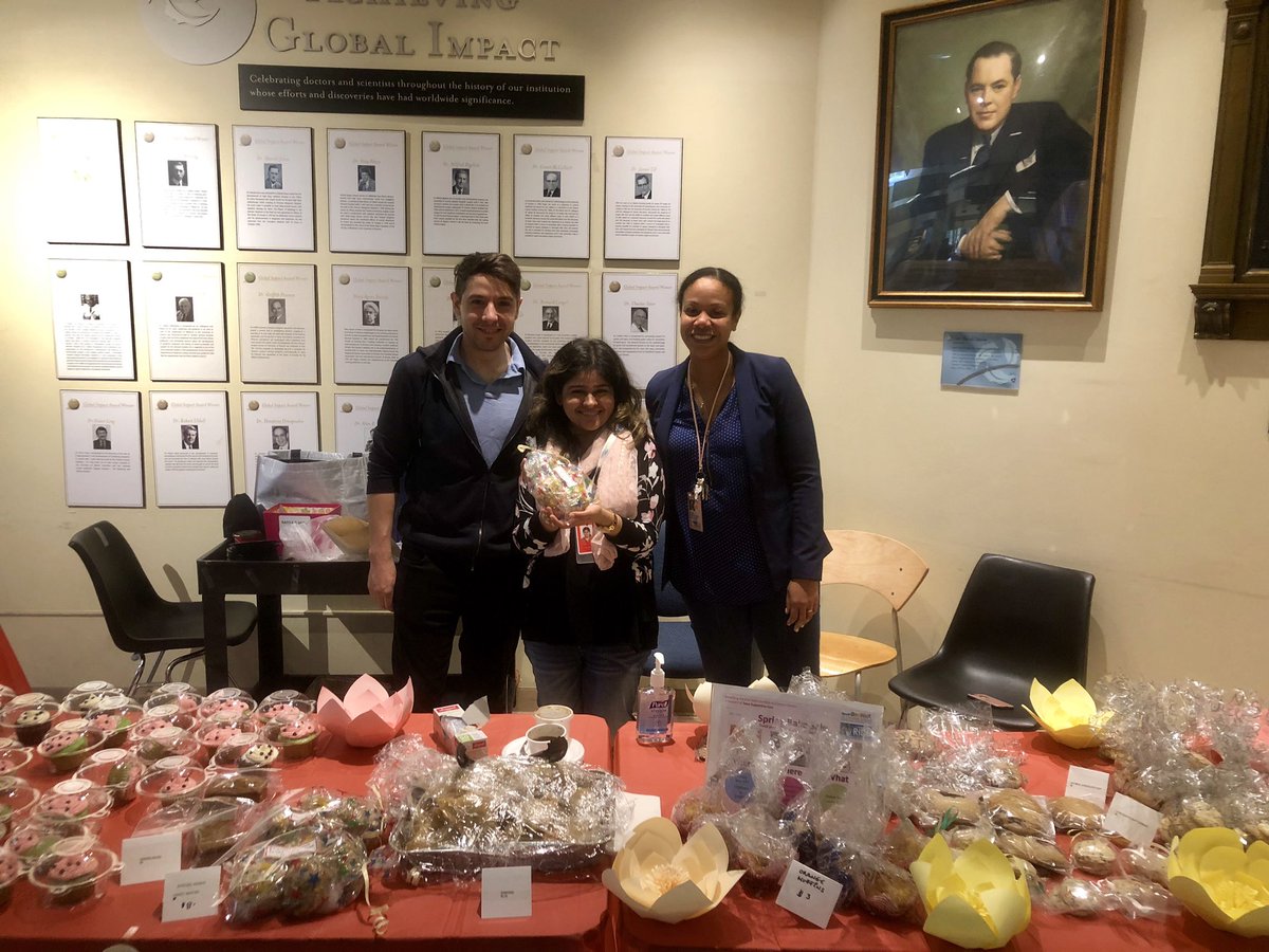 PMCancerRehab's tweet photo. The Supportive Care Spring Bake Sale is in full force! Don’t forget to check it out and support #TeamSupportiveCare https://t.co/6OOWHdXEes