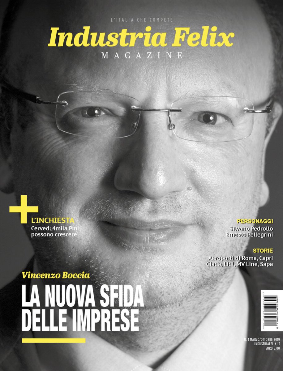MicheleMontemu's tweet photo. #IndustriaFelixMagazine - L’Italia che compete 💛🖤 ⚙️🇮🇹 #IndustriaFelix #IFM @Confindustria @ConfindustriaL @NewsUnindustria @Unindustria_NA @sole24ore @ansa_economia @Agenzia_Ansa @CervedGroup @LidlItalia @BancaMediolanum @GrantThornton https://t.co/bXNgkP50OV