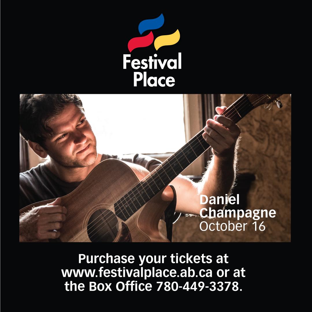 On sale now: <a href="/dchampagnemusic/">Daniel Champagne</a>, singer/songwriter and one-of-a-kind guitar virtuoso comes to #FestivalPlace on Oct 16. www1.ticketmaster.ca/daniel-champag…
