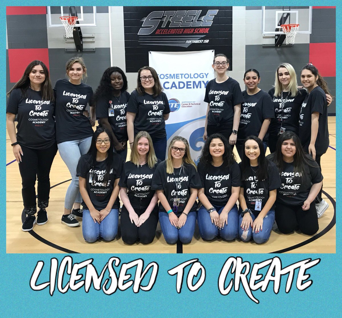 NISDCosmetology's tweet image. #SoProud #licensed #COS2k19 @JMSteeleAHS @NisdCTE @Collegiate_Acad @NorthwestISD @MrsFowlerCTE