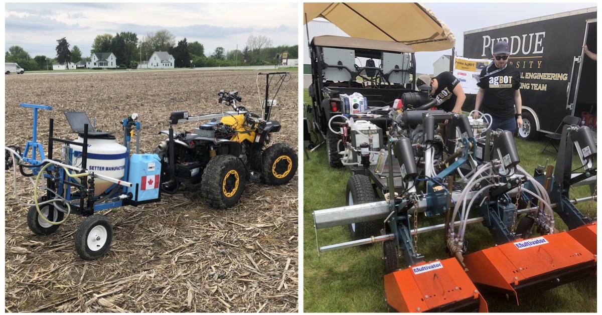 Good luck to Purdue University and the University of Manitoba teams in the Weed and Feed agBOT challenge. 

Both teams utilized LINAK actuators on autonomous machines to identify crops and weeds to then fertilize crops or eradicate weeds. #agBOT2019