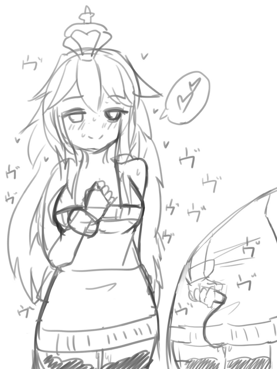 ひさびさあげ
アテナ様薄着でなんか隠してる。 