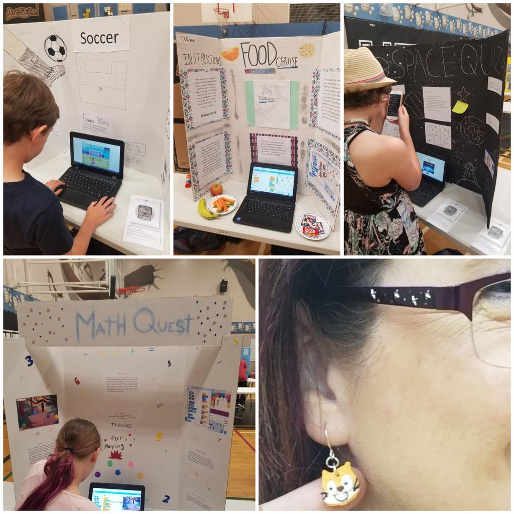 msilverton's tweet image. .. Projects starting to arrive. #codingquest #learn71 @TLPCanada