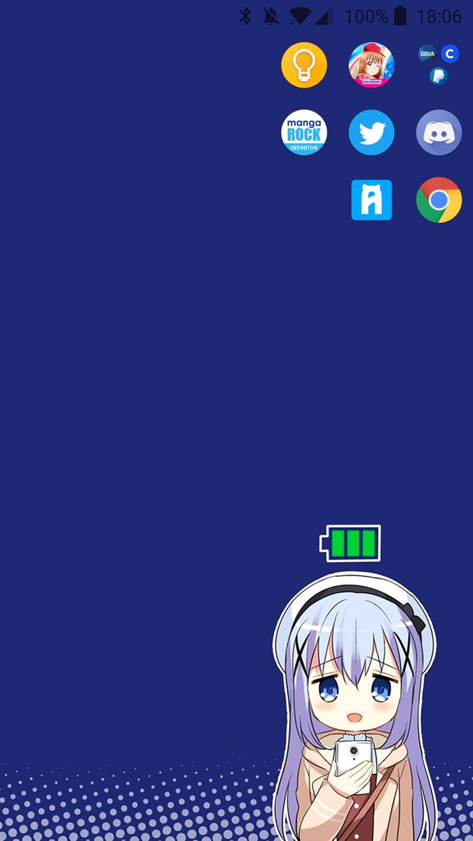 Nestor Amador Amadornes The Low Battery Chino From The Newest Gochiusa Chapter Looked Really Cute So I Thought I D Make It Into A Live Wallpaper Gochiusa ごちうさ Download T Co Lby2muv1ul Once