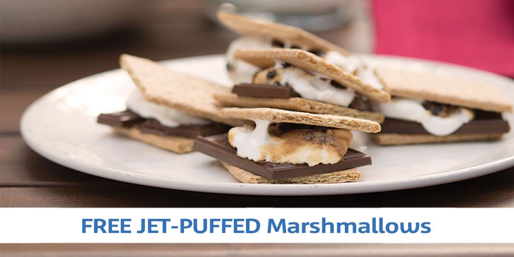 FoodMaxx (@foodmaxx) on Twitter photo You're just three ingredients away from a stack of shareable s'mores. Pick up a FREE 12 oz. bag of <a href="/JetPuffed/">JET-PUFFED</a> Marshmallows when you buy a 12.2 oz. or larger box of <a href="/honeymaidsnacks/">Honey Maid</a> graham crackers & 6-pack of <a href="/Hersheys/">HERSHEY'S</a> chocolate now through 5/21. You're just three ingredients away from a stack of shareable s'mores. Pick up a FREE 12 oz. bag of <a href="/JetPuffed/">JET-PUFFED</a> Marshmallows when you buy a 12.2 oz. or larger box of <a href="/honeymaidsnacks/">Honey Maid</a> graham crackers & 6-pack of <a href="/Hersheys/">HERSHEY'S</a> chocolate now through 5/21.