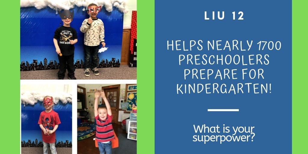 LincolnIU12's tweet image. LIU 12 helps nearly 1700 preschoolers prepare for kindergarten! What is your superpower? #myiu #LIUproud  #thisiswhatwedo #30daysofLIU12