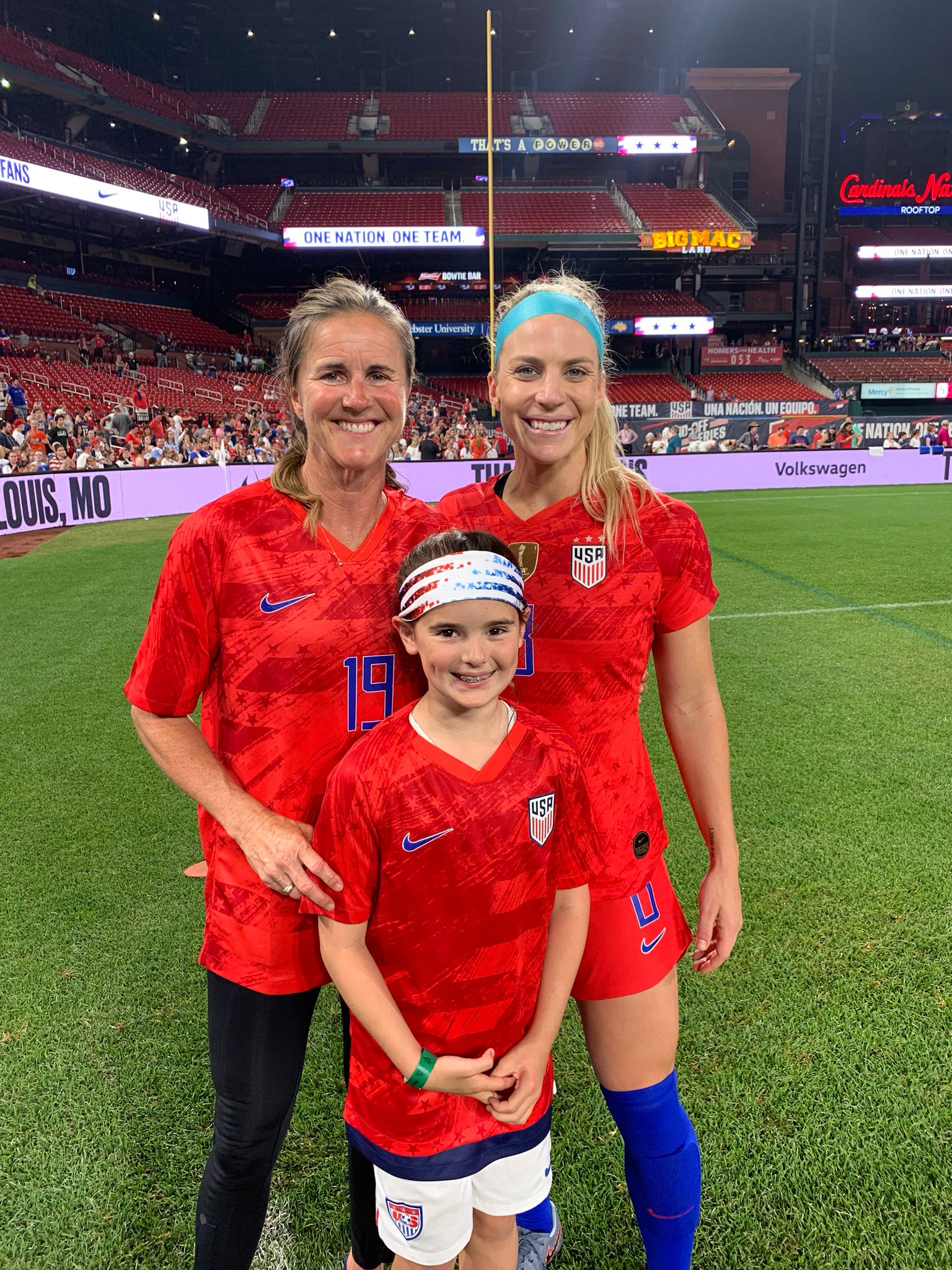 Brandi Chastain Jerry Smith