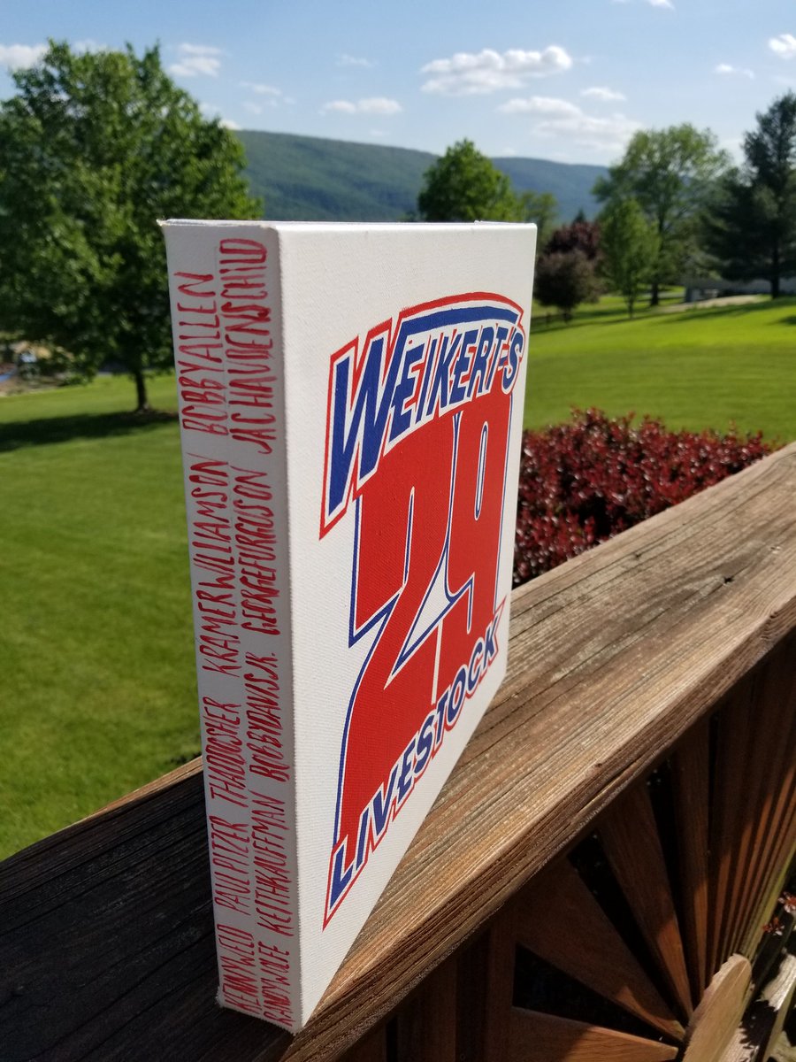 annikakoser_art's tweet image. In honor of the upcoming @Weikert29 , it's GIVEAWAY TIME! 

12x12 in size- edges are lined with past drivers of the famous Weikert 29.

To enter, retweet this post and tag 2 friends below. Winner will be announced next Friday (5/24)!

Good luck!