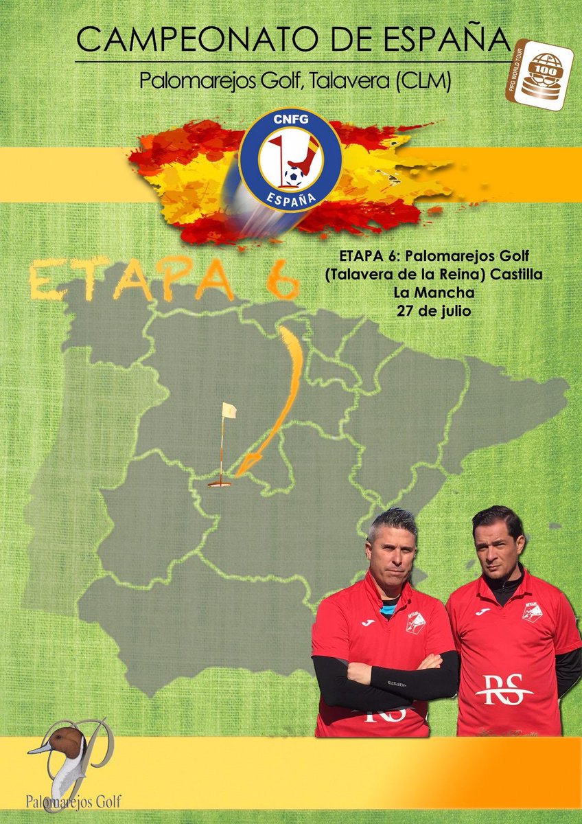 Este es el calendario actualizado de los torneos de footgolf en Castilla La Mancha. Próximo domingo 3era etapa de la LIGA CLM y en julio 6ta etapa CAMPEONATO DE ESPAÑA en @PalomarejosGolf #info #deportes #CLM #España #liga #ranking