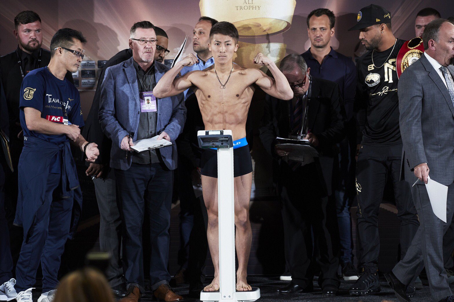 井上尚弥 Naoya Inoue 計量パス 明日 負ける気がしねぇ 応援宜しくです 井上尚弥 Naoya Inoue 計量パス 明日 負ける気がしねぇ 応援宜しくです