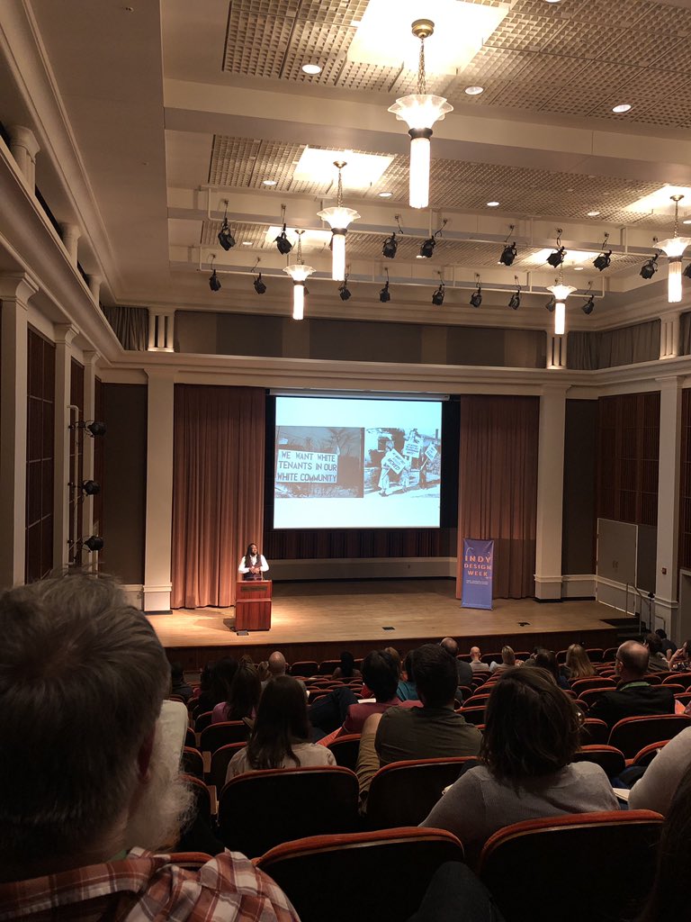 rhythmofself's tweet image. Lorenzo Giple giving us an education of Indiana’s dark, bruising history of (not) diversity, inclusion, and equity. #IndyDesignWeek #DiversityandInclusion #knowwhereyoucomefrom