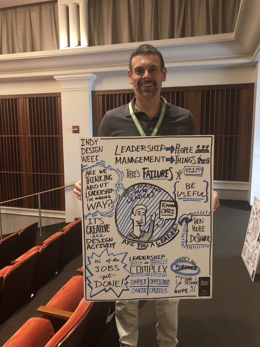 wwwsepcom's tweet image. SEP CEO and @IndyDesignWeek speaker @ramanohri with his @SketchSquad123 sketch from #indydesignweek
