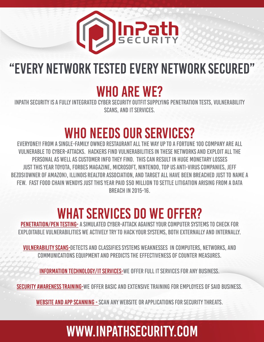 InPathSecurity's tweet image. 