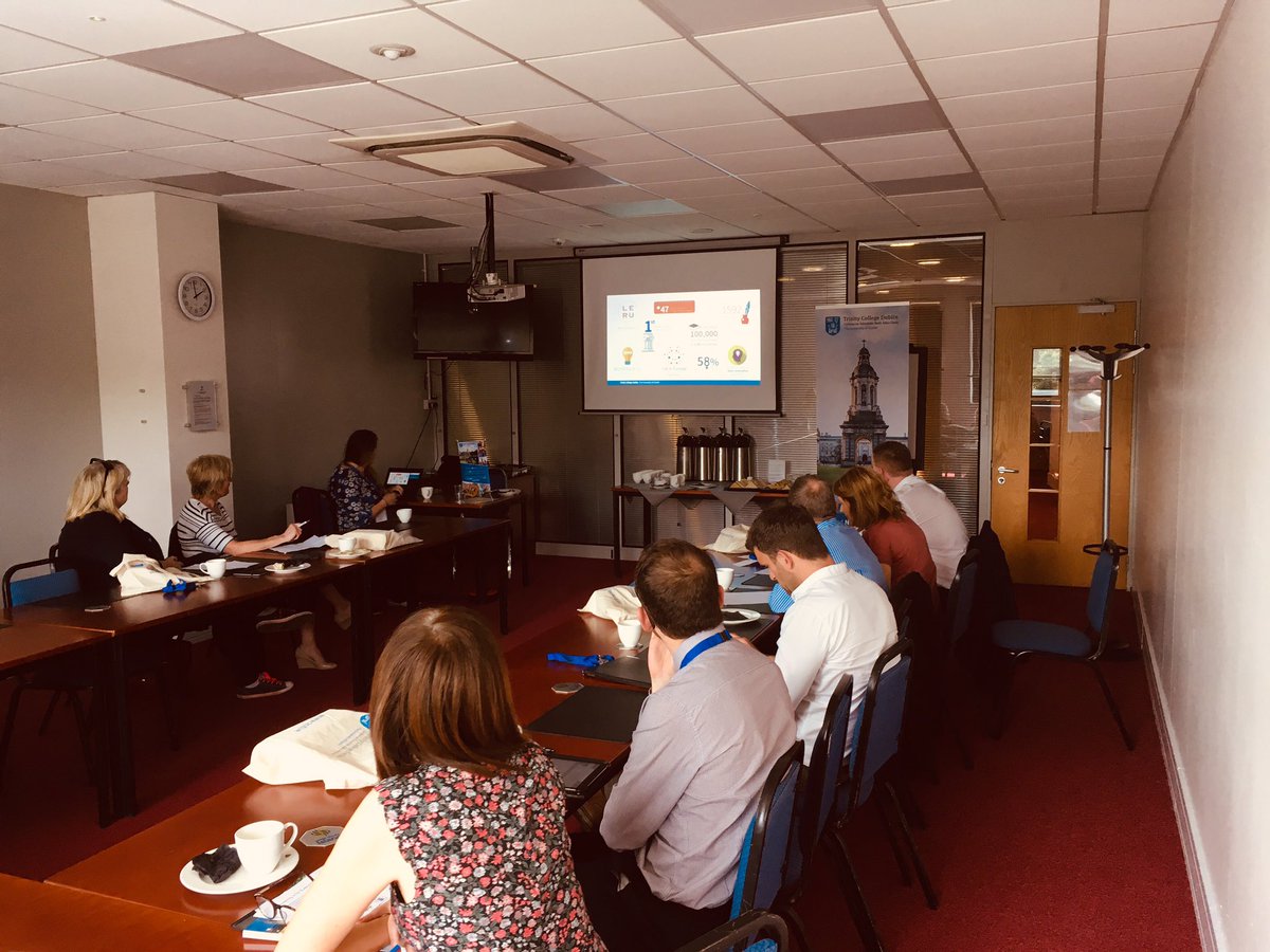 Just wrapped up my second NI Admissions Conference for Guidance Counsellors in County Derry. Thank you to all who attended! #ThinkTrinity #CAO #edchatie