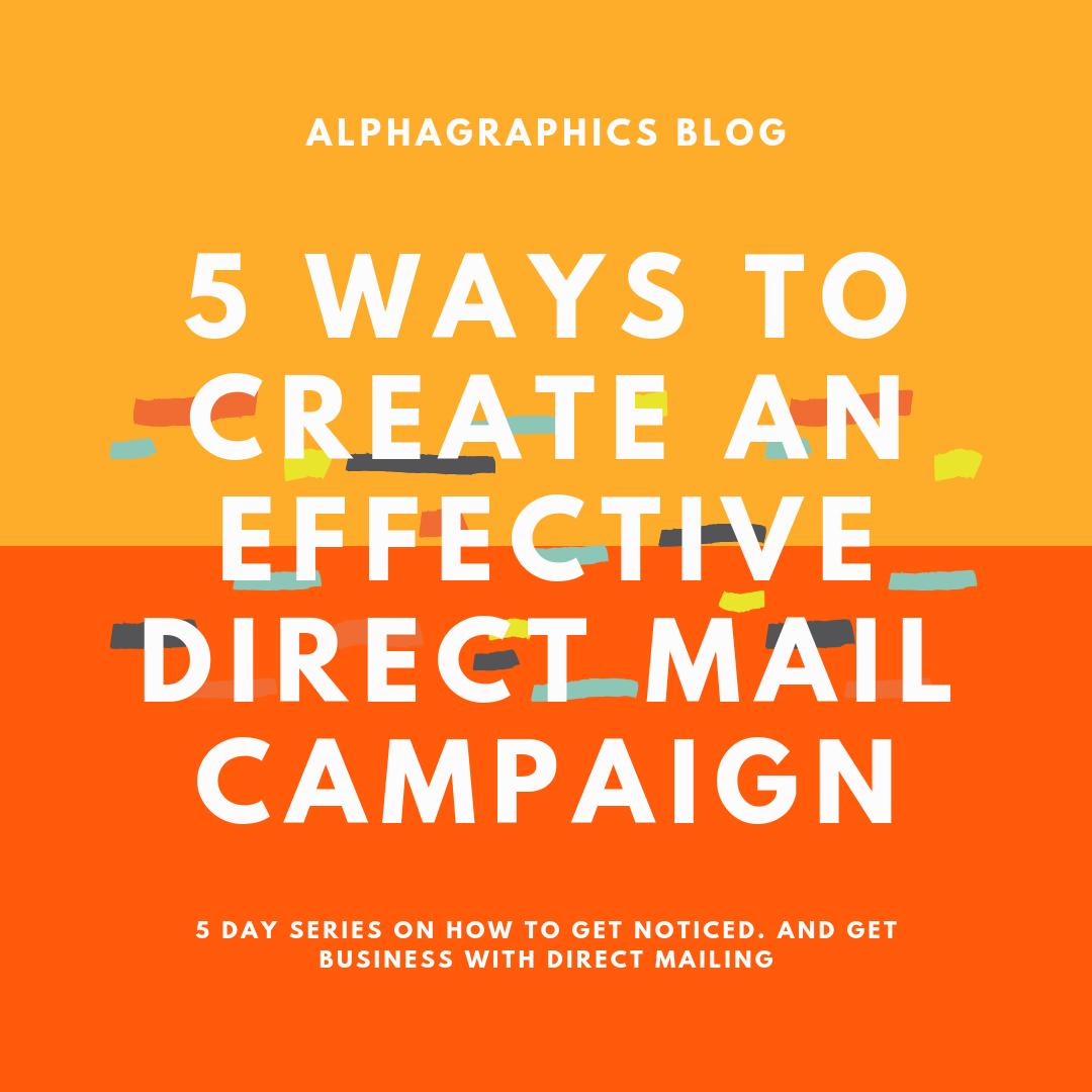 Is your mailing reaching the right customers? are you not getting the response your business?
Learn how to Get Noticed. And Get Business effectively from your direct mail campaign.
ow.ly/OH4350ugx58