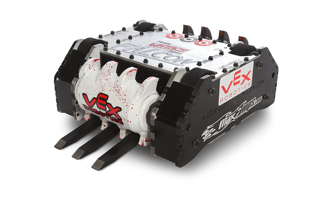 Team Whyachi (@teamwhyachi) on Twitter photo We are just 3 weeks away from the <a href="/BattleBots/">BattleBots</a> premiere on <a href="/Discovery/">Discovery</a>. Tune in June 7th (or June 12th on <a href="/ScienceChannel/">Science Channel</a> to see all the beautiful bot carnage.
Thanks to our sponsors: <a href="/VEXRobotics/">VEX Robotics</a>, <a href="/netcomponents/">netCOMPONENTS</a>, and <a href="/MaxAmps/">MaxAmps.com</a> We are just 3 weeks away from the <a href="/BattleBots/">BattleBots</a> premiere on <a href="/Discovery/">Discovery</a>. Tune in June 7th (or June 12th on <a href="/ScienceChannel/">Science Channel</a> to see all the beautiful bot carnage.
Thanks to our sponsors: <a href="/VEXRobotics/">VEX Robotics</a>, <a href="/netcomponents/">netCOMPONENTS</a>, and <a href="/MaxAmps/">MaxAmps.com</a>
