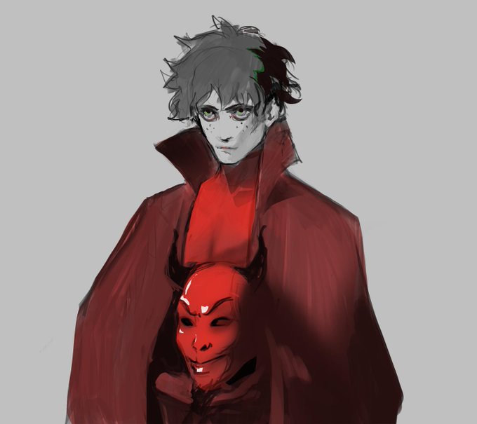 If you remember I wanted to draw one cursed crossover . . .
Here it is!
 SCREAM QUEENS | BNHA
Im going to hell!! Bye!! 