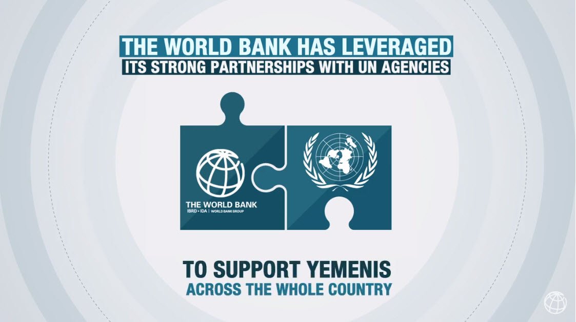 WBG_IDA's tweet photo. New $400m of IDA funding supports new @WorldBank engagement strategy for Yemen and will deliver effective support in the midst of ongoing conflict. 
https://t.co/vrbG6GWCje #IDAWorks https://t.co/CQT8tNv7qR